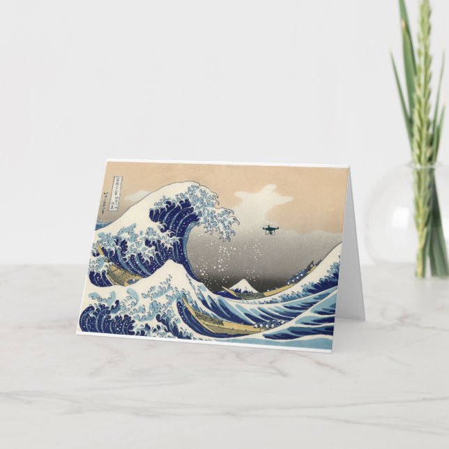 Carte The Great Drone Wave Off Kanagawa (Devant)
