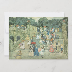 Carte The Mall, Central Park de Maurice Prendergast