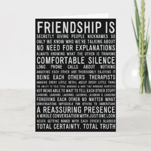 CARTE THE MANY REASONS **WE ARE BEST FRIENDS** BIRTHDAY 