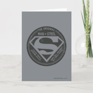 Carte The Original Man of Steel