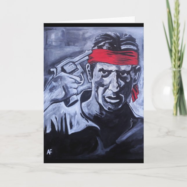 Carte The Prisoner Painting by Alfred Fox (Devant)