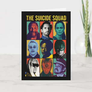 Carte The Suicide Squad   Retro Grid With Amanda Waller