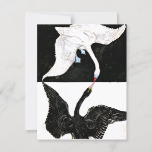 Carte The Swan, no 01, par Hilma af Klint