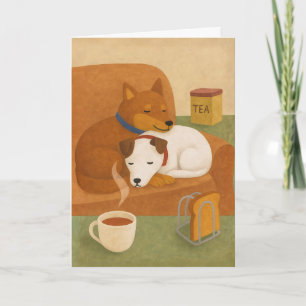 Carte Thé Toast & Nous Cosy 10e Anniversaire de Mariage