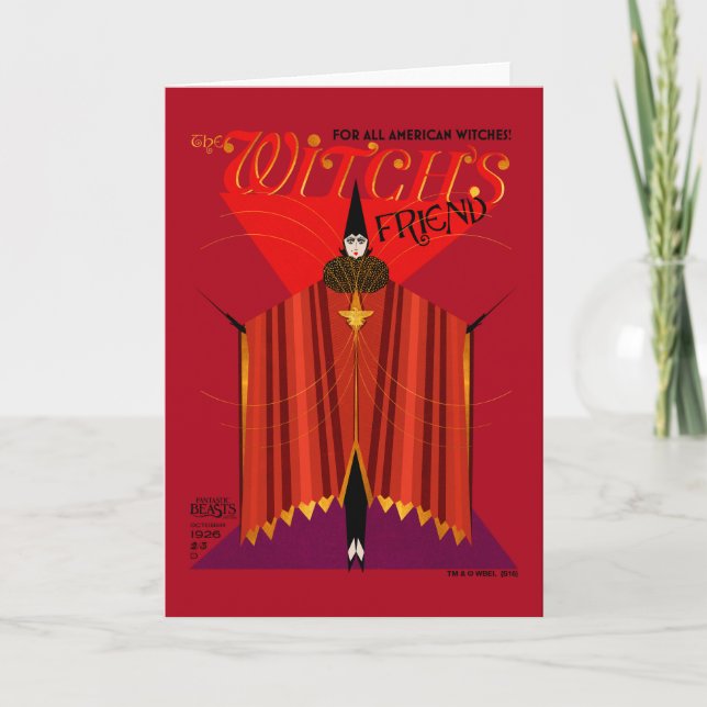 Carte The Witch's Friend October Magazine (Devant)