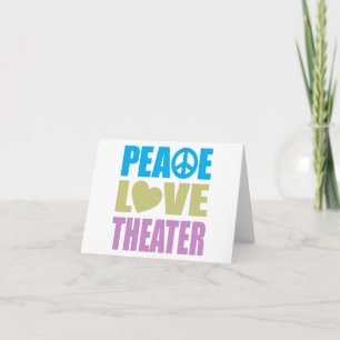 Carte Théâtre Peace Love