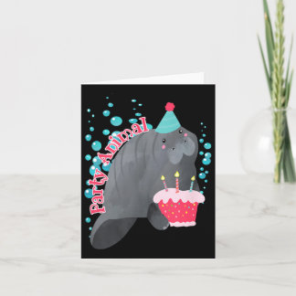 Carte Thème de fête d'anniversaire cadeau Floride Animal