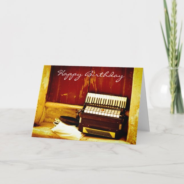 Carte Thème de musique (Devant)