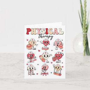 Carte Thérapie physique mignonne pour la Saint-Valentin 