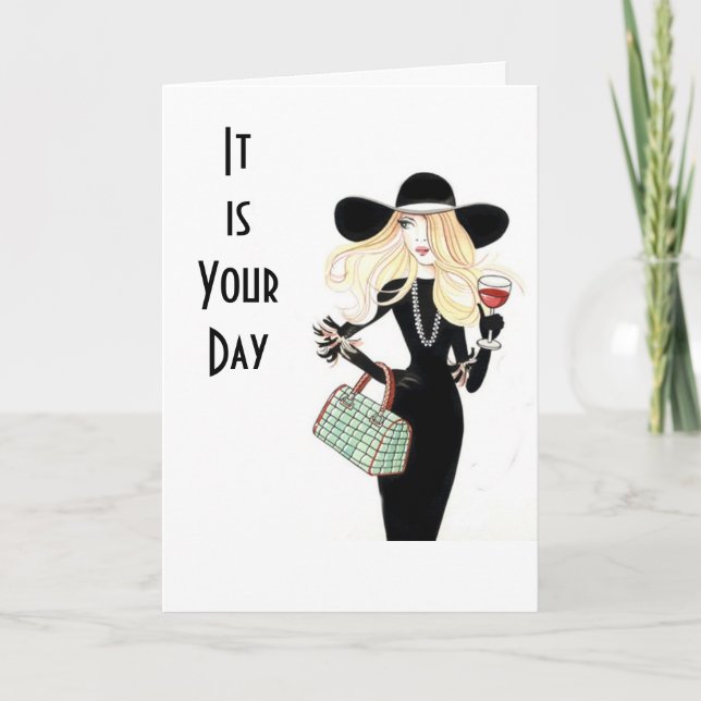 CARTE THIS IS IS YOUR DAY "CELEBRATE YOUR BIRTHDAY" (Devant)