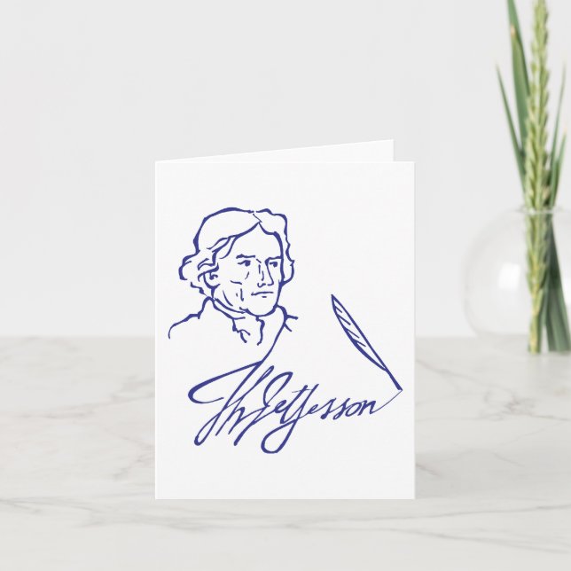 Carte Thomas Jefferson (Devant)