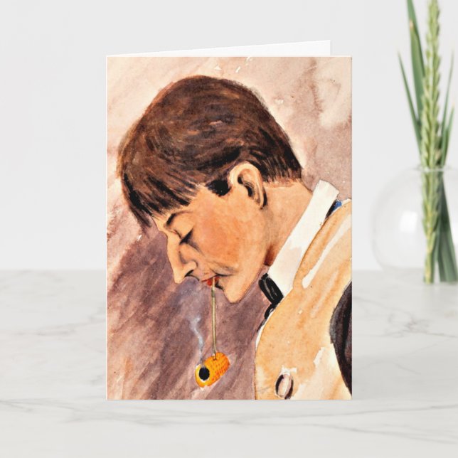 Carte Thomson - Autoportrait (Après une journée à Tacoma (Devant)