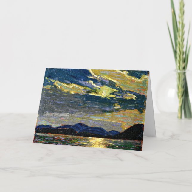 Carte Thomson - Hot Summer Moonlight, peinture fine art (Devant)