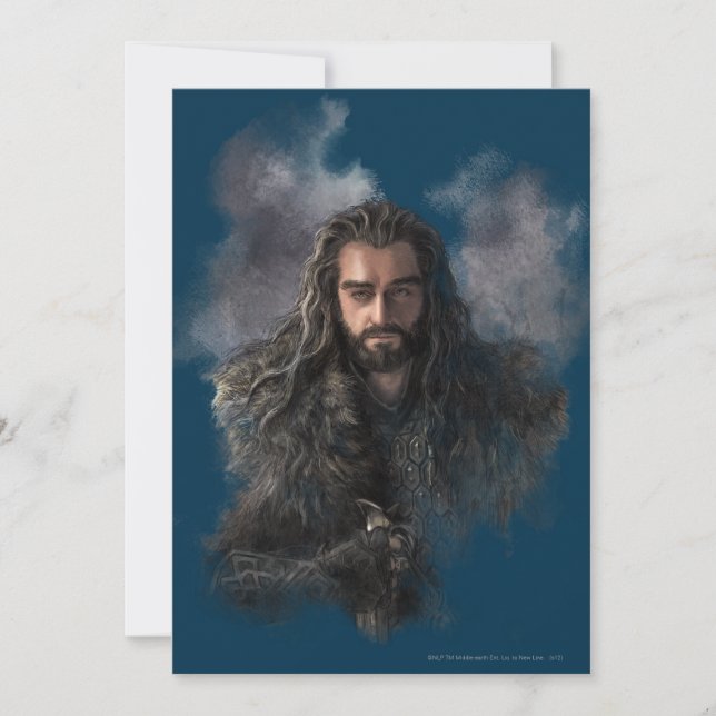 Carte THORIN OAKENSHIELD™ Illustration (Devant)