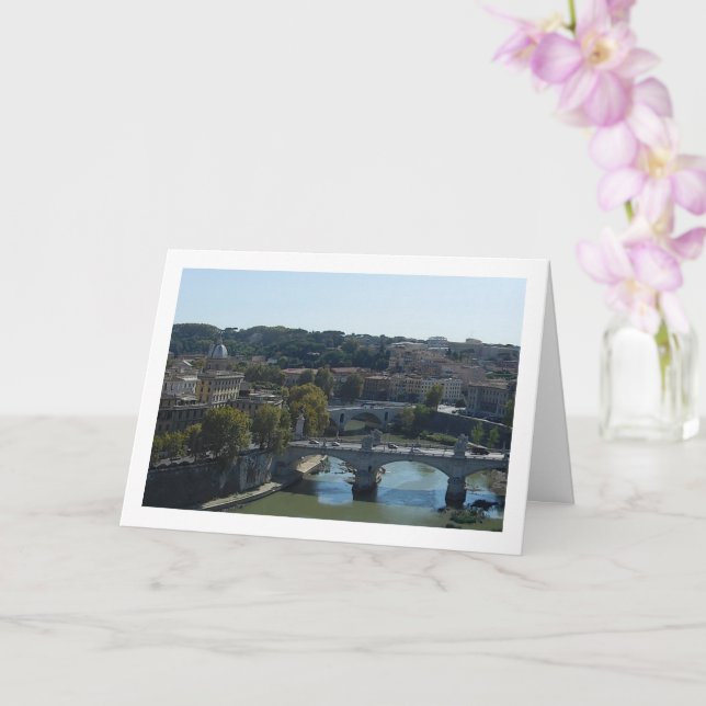 Carte Tibre, Rome, Italie (Orchidée)