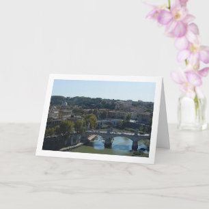 Carte Tibre, Rome, Italie