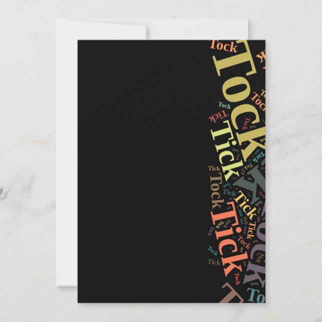 Carte Tic-tac (Devant)