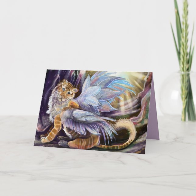 Carte Tigre à aile givre (Devant)