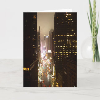 Carte Times Square NYC