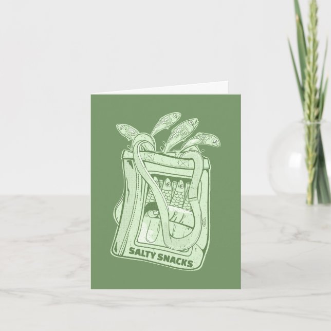 Carte Tin de sardines salé snack (Devant)