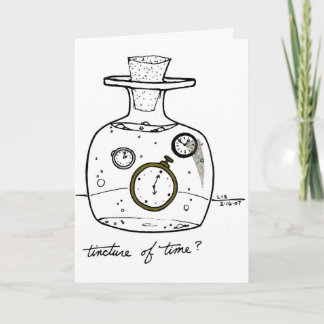 Carte Tincture du temps