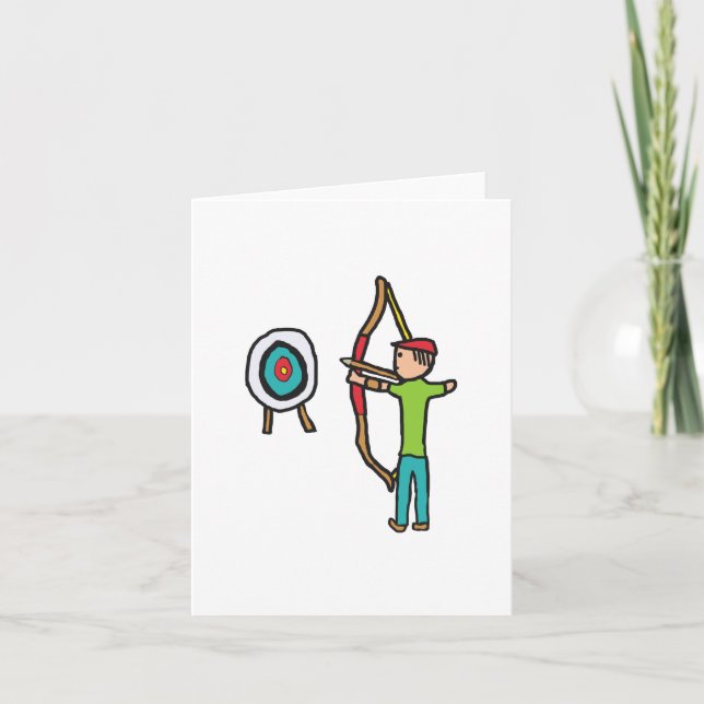 Carte Tir à l'arc (Devant)