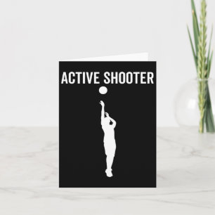Carte Tir actif Bysketbyll Fun Sport Lover Humour 1