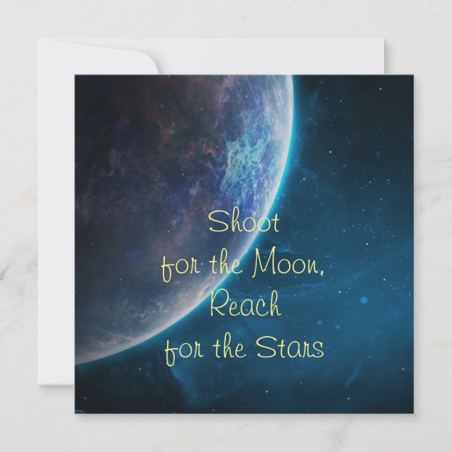 Carte Tir pour la lune (Devant)