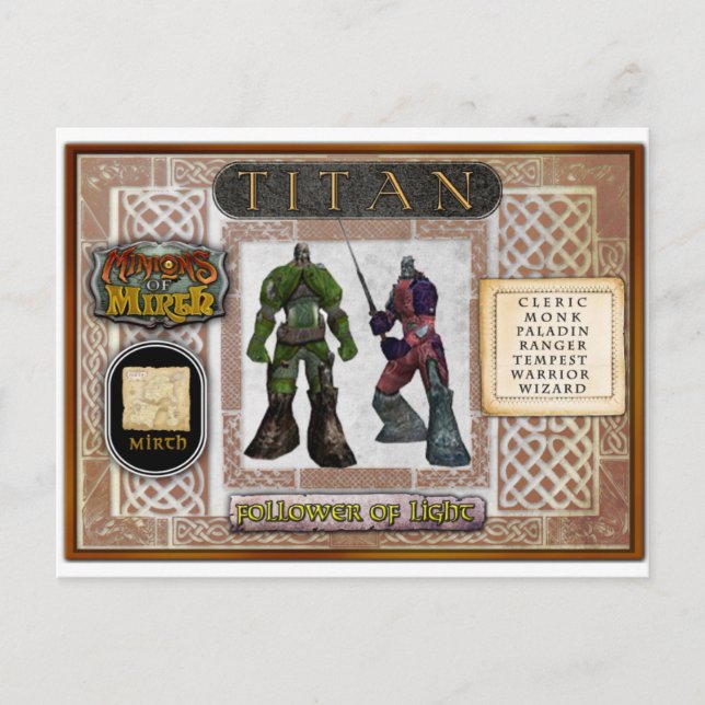 Carte Titan (Devant)