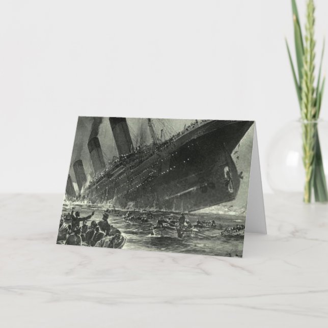 Carte Titanic de RMS (Devant)