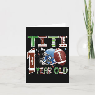 Carte Titi du football de 1 an 1re année Down Birt