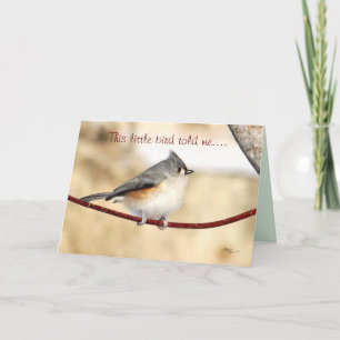 Carte Titmouse pour toute occasion