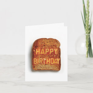 Carte Toast - Joyeux anniversaire