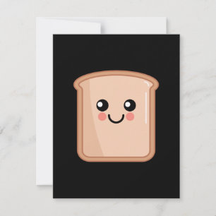 Carte Toast Kawaii