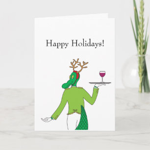Carte Toast the Season Greeting Card