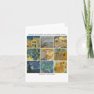 Carte Toile de Van Gogh tendance Grille _1