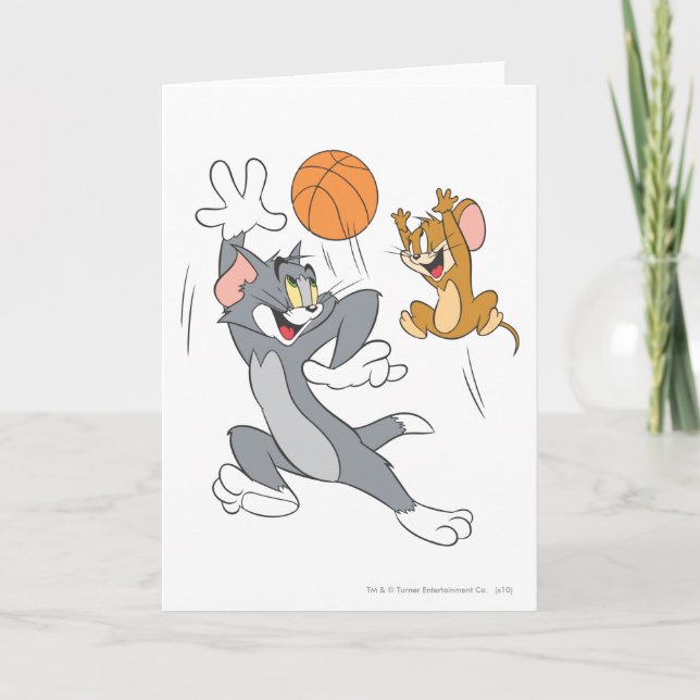 Carte Tom et Jerry Basketball 1 (Devant)