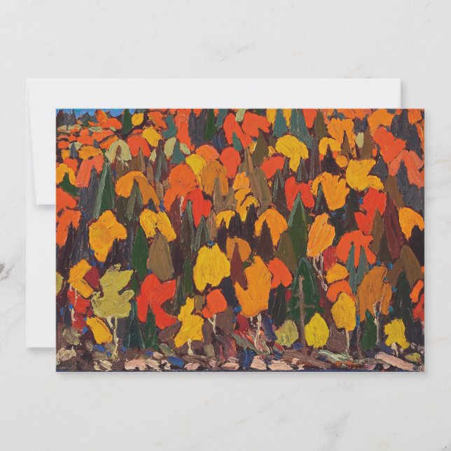 Carte Tom Thomson - Automne (Devant)