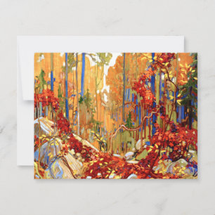 Carte Tom Thomson - Garland d'automne