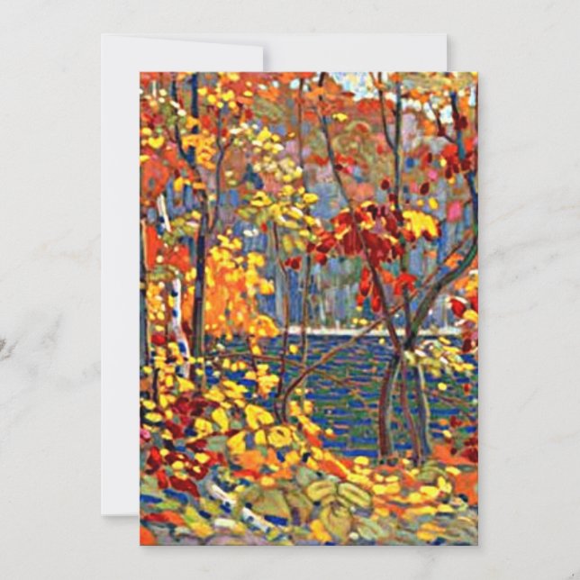 Carte Tom Thomson - La Piscine (Devant)