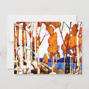 Carte Tom Thomson - Paysage décoratif