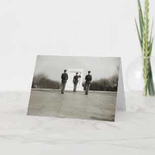 Carte Tombe du Solider inconnu en 1954