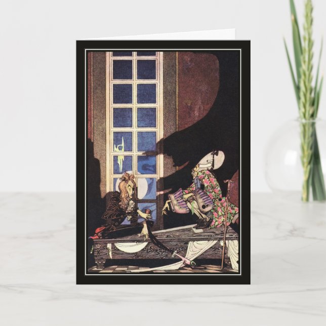 Carte Ton âme par Kay Nielsen Halloween (Devant)