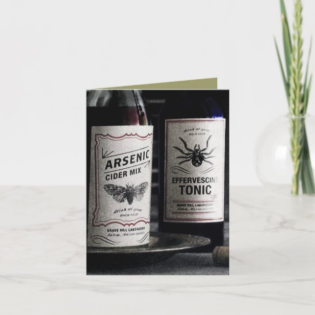 Carte tonique d'Halloween (Devant)