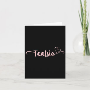 Carte Tootsie Heart Xmas Grand-mère Fête des mères Chris