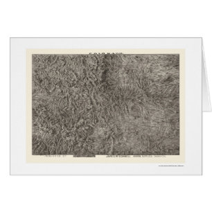 Carte topographique 1894 du Colorado