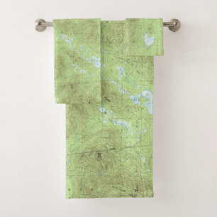 Carte topographique du Mont Marcy - Adirondack Par