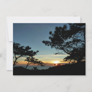 Carte Torrey Pine Sunset III Paysage californien
