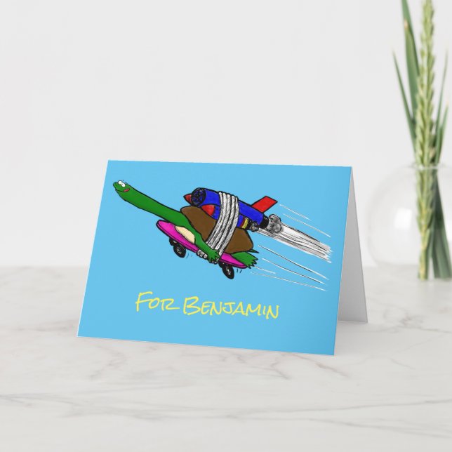 Carte Tortue volante (Devant)