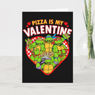 Carte Tortues Ninja Turtles Pizza Est Ma Saint-Valentin
